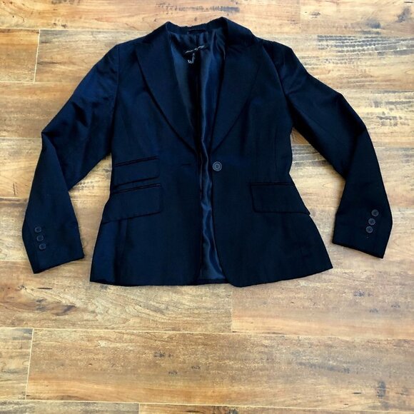 𝅺sandra Angelozzi Tailored Black Blazer - Picture 6 of 14
